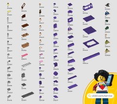 LEGO 76446 instructions page 115 – build guide