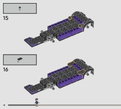 LEGO 76446 instructions page 18 – build guide