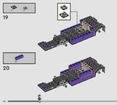 LEGO 76446 instructions page 20 – build guide