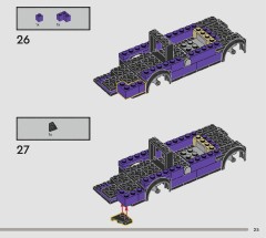 LEGO 76446 instructions page 25 – build guide