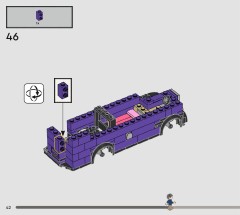 LEGO 76446 instructions page 42 – build guide