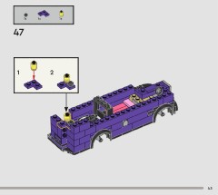 LEGO 76446 instructions page 43 – build guide