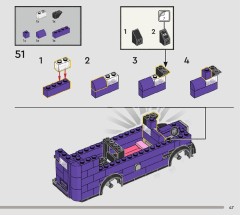 LEGO 76446 instructions page 47 – build guide