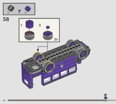 LEGO 76446 instructions page 54 – build guide