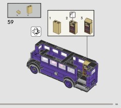 LEGO 76446 instructions page 55 – build guide
