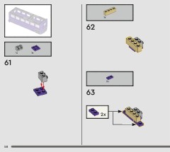 LEGO 76446 instructions page 58 – build guide