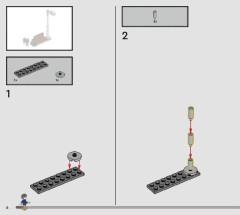 LEGO 76446 instructions page 6 – build guide
