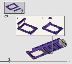 LEGO 76446 instructions page 61 – build guide