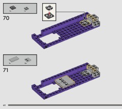 LEGO 76446 instructions page 62 – build guide