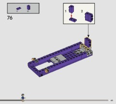 LEGO 76446 instructions page 65 – build guide