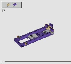 LEGO 76446 instructions page 66 – build guide