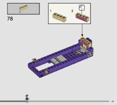 LEGO 76446 instructions page 67 – build guide