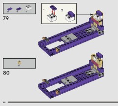 LEGO 76446 instructions page 68 – build guide