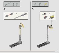 LEGO 76446 instructions page 7 – build guide