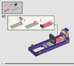 LEGO 76446 instructions page 70 – build guide