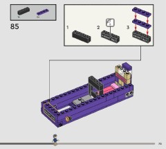LEGO 76446 instructions page 73 – build guide