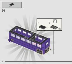 LEGO 76446 instructions page 78 – build guide