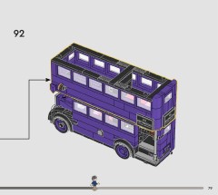 LEGO 76446 instructions page 79 – build guide