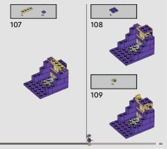 LEGO 76446 instructions page 85 – build guide