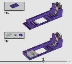 LEGO 76446 instructions page 89 – build guide