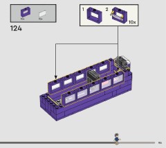 LEGO 76446 instructions page 95 – build guide
