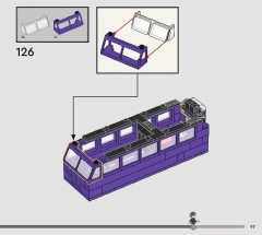 LEGO 76446 instructions page 97 – build guide