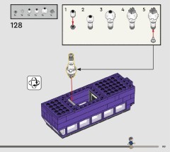 LEGO 76446 instructions page 99 – build guide