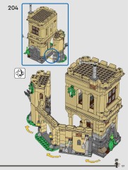 LEGO 76447 instructions page 127 – build guide