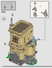 LEGO 76447 instructions page 128 – build guide