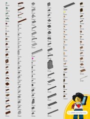 LEGO 76447 instructions page 135 – build guide