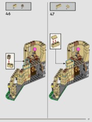 LEGO 76447 instructions page 27 – build guide