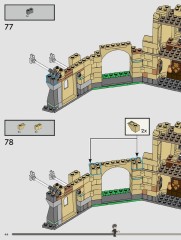 LEGO 76447 instructions page 44 – build guide