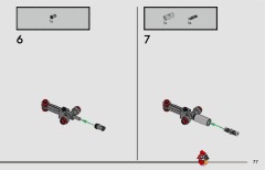 LEGO 76448 instructions page 77 – build guide