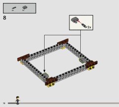 LEGO 76449 instructions page 10 – build guide