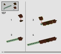 LEGO 76449 instructions page 100 – build guide