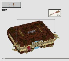 LEGO 76449 instructions page 104 – build guide