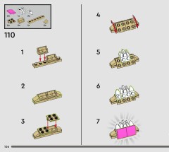 LEGO 76449 instructions page 106 – build guide