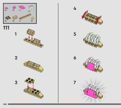 LEGO 76449 instructions page 108 – build guide