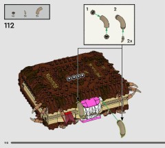 LEGO 76449 instructions page 110 – build guide