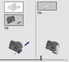 LEGO 76449 instructions page 111 – build guide