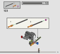 LEGO 76449 instructions page 115 – build guide