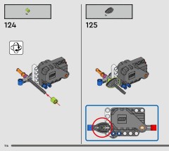 LEGO 76449 instructions page 116 – build guide