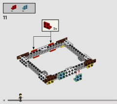 LEGO 76449 instructions page 12 – build guide