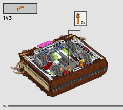 LEGO 76449 instructions page 126 – build guide