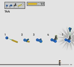 LEGO 76449 instructions page 127 – build guide