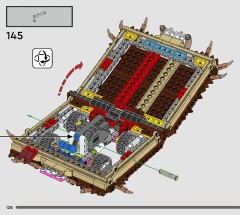 LEGO 76449 instructions page 128 – build guide