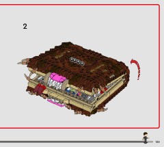 LEGO 76449 instructions page 133 – build guide