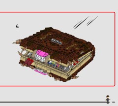 LEGO 76449 instructions page 135 – build guide