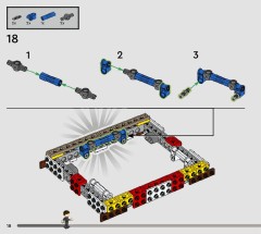 LEGO 76449 instructions page 18 – build guide