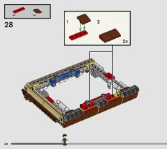 LEGO 76449 instructions page 28 – build guide
